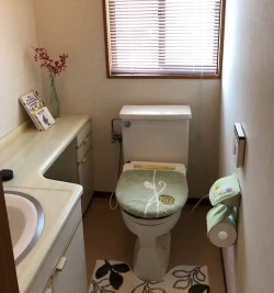 洋式トイレ(テラスルームのみ利用可能) 洋式トイレ